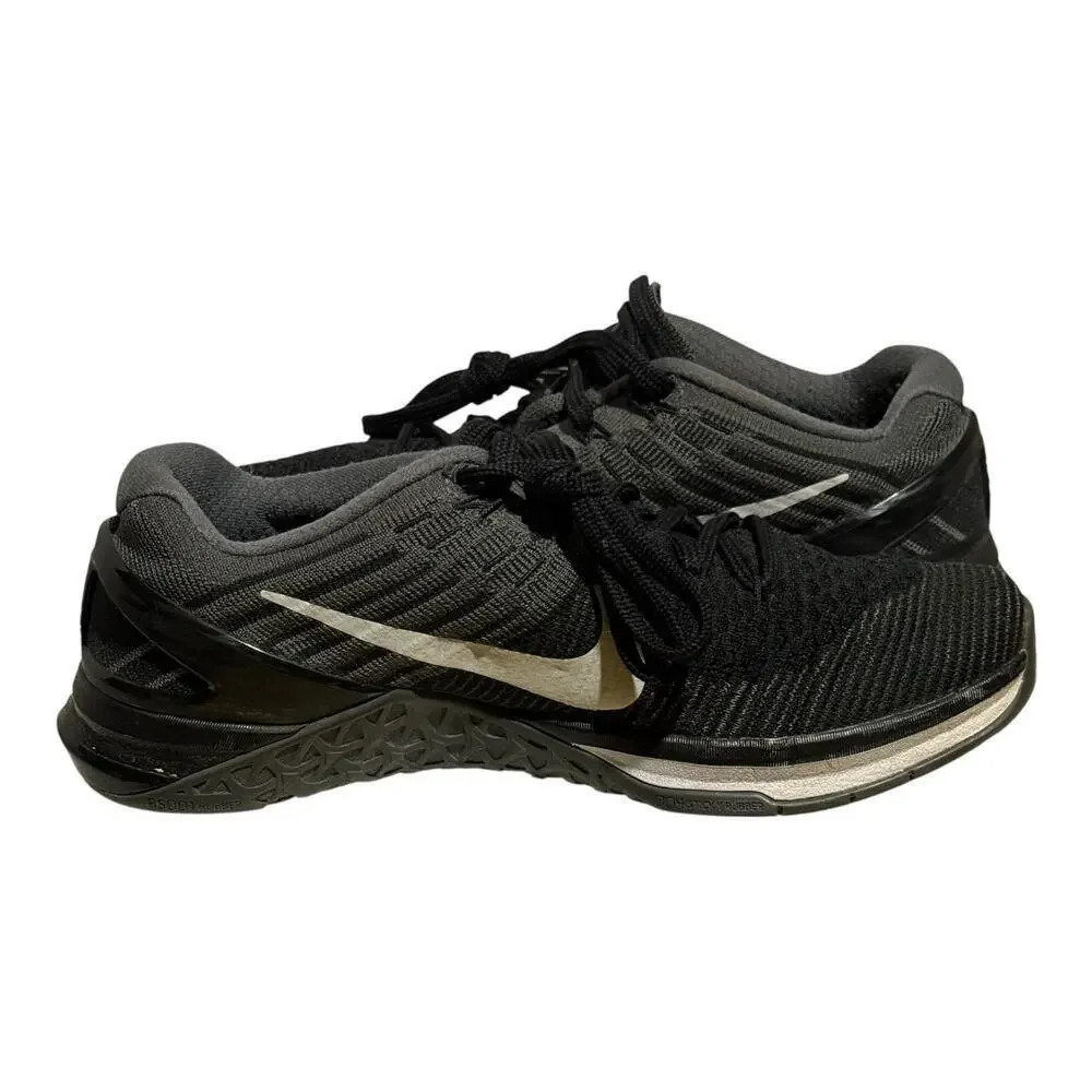Nike Metcon 3 Black White Training Shoes Men's Size 7.5 849809-005 Crossfit
